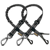 AUBELL dog seatbelt with car buckle clip for secure travel.