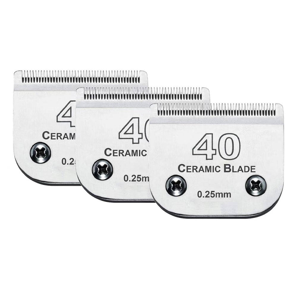 Audoc 40-blade clipper closeup for precise pet grooming