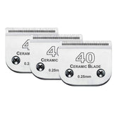Audoc 40-blade clipper closeup for precise pet grooming