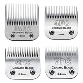 Audoc 4FC ceramic-stainless blade close-up for cooler, smoother cuts