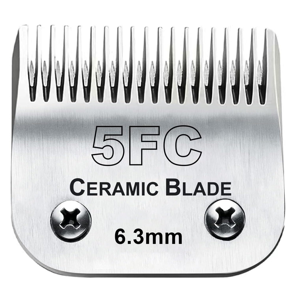 Audoc 5FC blade ceramic-titanium shear for smooth, cooler grooming