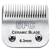 Audoc 5FC blade ceramic-titanium shear for smooth, cooler grooming