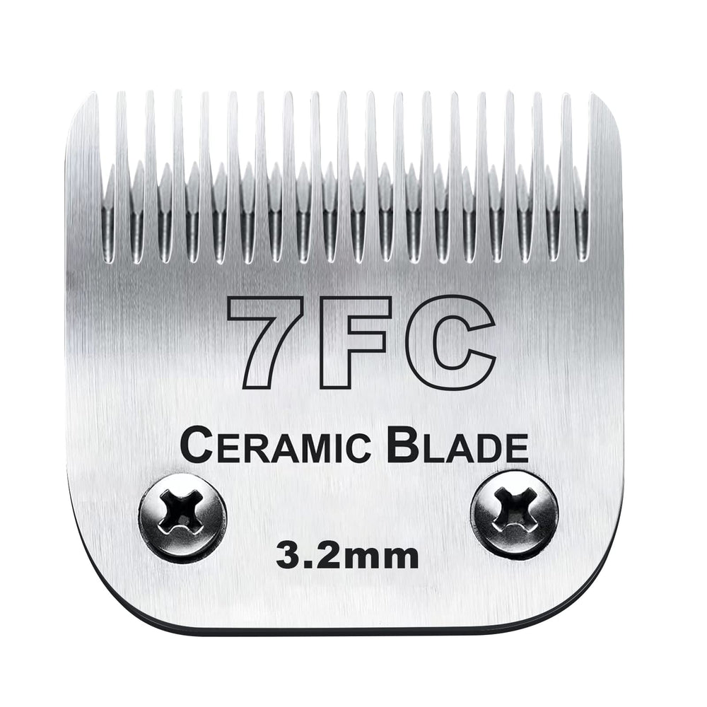Audoc 7FC blade closeup for precise trimming on pets