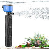 Aulofee filter package setup shows easy installation for large aquariums.