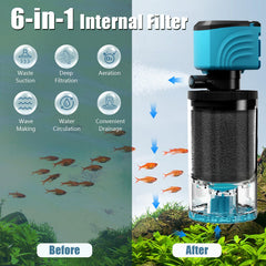 Aulofee submersible filter fish guard protects small fish from intake
