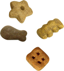 Close-up of Aurora Pet Original Crunch treats highlighting crunchy texture for cats.