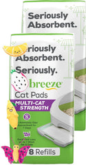 Aurora Pet Tidy Cat Breeze pad close-up showing high absorbency for multi-cat homes.