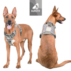 AUROTH no-pull front clip harness for training and safer, more controlled walks.