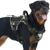 AUROTH Tactical Dog Harness with no-pull design for safer walks.