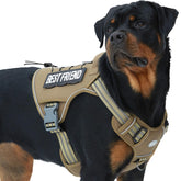AUROTH Tactical Harness front clip for large dogs supports no-pull training