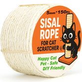 AUXMOTEC cat-scratcher-tree rope for long-lasting scratching zones