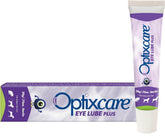 Aventix Optixcare Eye Lube Hyaluron packaging shows a convenient 20 g tube for portable lubrication.