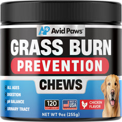 Avid Paws urine neutralizer lawn packshot prevents lawn burn for a greener yard