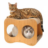 Avont Cat Scratcher House top scratch surface for extended claw play