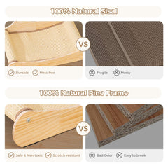Avont mess-free-sisal detail emphasizes neat, low-maintenance texture.