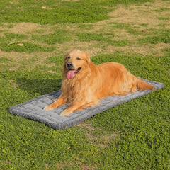 Awjcsv non-slip bottom keeps the bed in place as your dog moves.