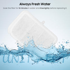 AWoHH replacement foam pump filter supports smooth fountain flow
