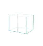 AWXZOM nano tank front view highlights compact, desktop-friendly dimensions.