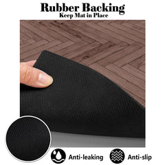 Ayiashiab dog food mat easy to clean and quick-dry.
