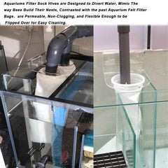 AYWFEY filter sock ready-to-use fits Eshopps and Aqueon setups