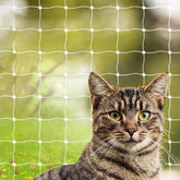 Azure Cantara cat balcony net in use protects pets while preserving view.