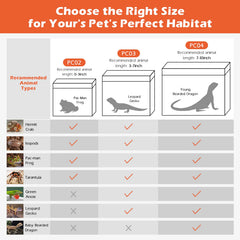 AZV Reptile Tweezers for precise feeding in the enclosure