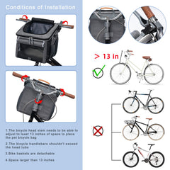 BABEYER dog bike basket bottom pad provides comfort and easy cleaning