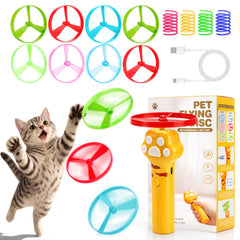 BABORUI disc launcher front view for quick indoor play.