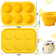 BABORUI dishwasher-safe silicone mold simplifies cleanup after DIY dog treats.
