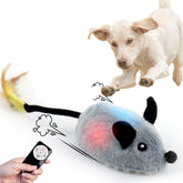 BABORUI mouse interactive dog toy remote-control boosts active play.