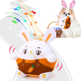 BABORUI Bunny jumping toy promotes active play for dogs.