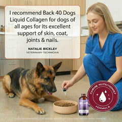 Back 40 Dogs drops are easy to administer with a dropper for daily use.