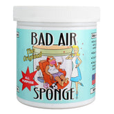 Bad Air Sponge 14-ounce jar absorbing odors in a room