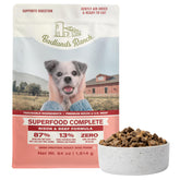 BADLANDS RANCH bag sealed freshness showing premium ingredients for daily vitality