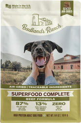 Badlands Ranch bag sealed label signals freshness and easy storage