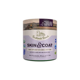 Badlands Ranch Skin & Coat supplement bottle pour promotes omega-3 nourishment for joints.
