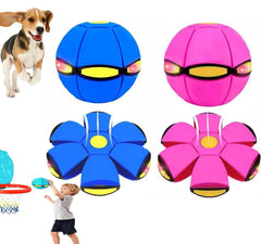 BADWALT metaball switches between ball and saucer for versatile playtime.