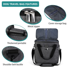 BAGLHER travel bag with adjustable straps for comfortable carry