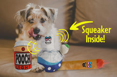 Baja Ponchos 9-inch dog chew toy, durable for dogs of all sizes