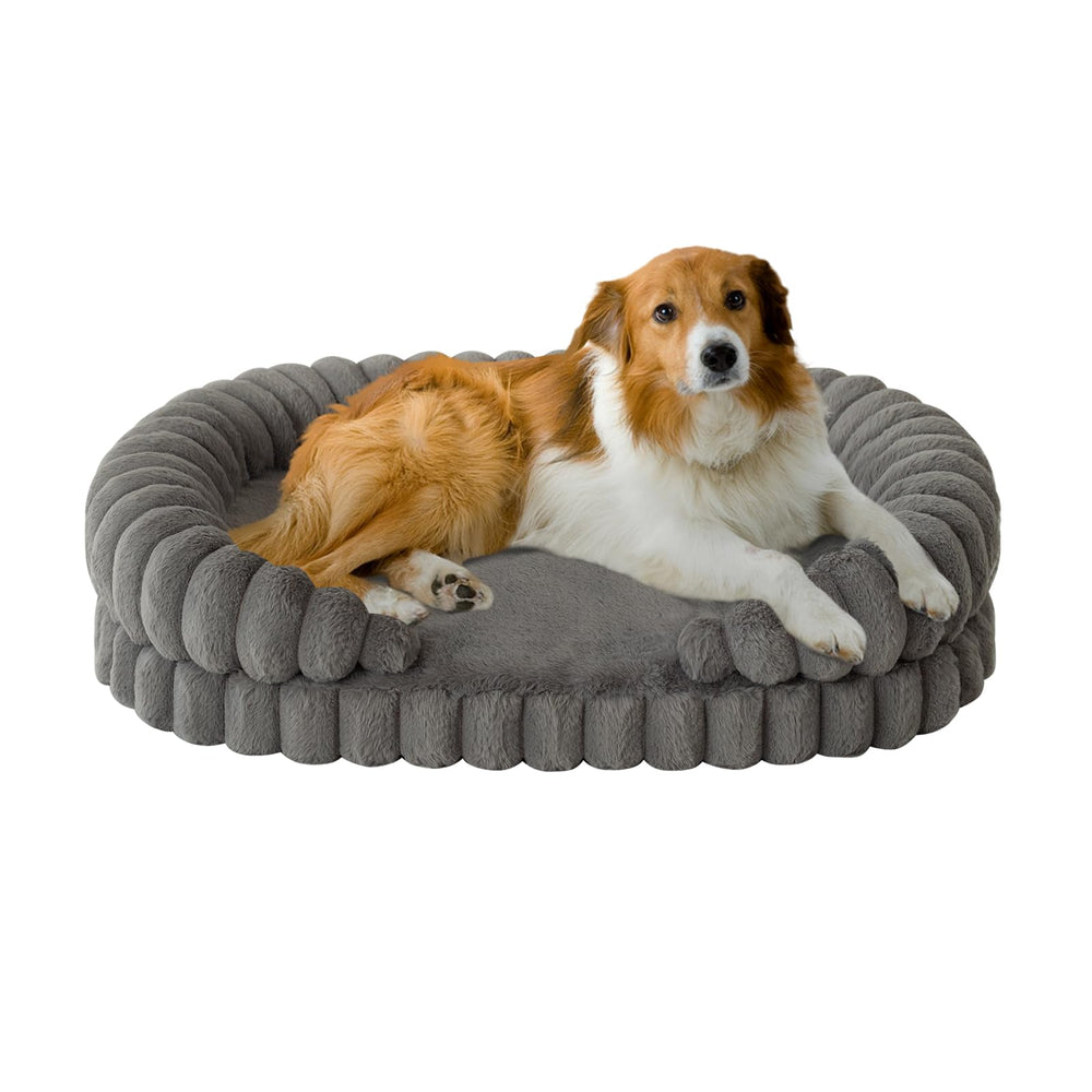BALANCE Calming Dog Bed 36-inch oval provides cozy lounging for large dogs