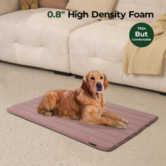 BALANCE dog pad top is water-resistant, protecting the foam from accidents.