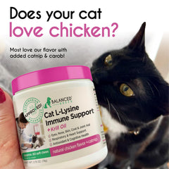 Balanced Breed Immune Multivitamin Cat Chews supporting overall wellness.