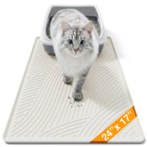 BANLYEO cat litter box mat waterproof protection for floors.