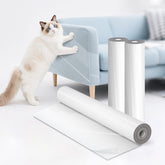 Baoant anti-cat scratch protector roll shields a sofa edge from claws.