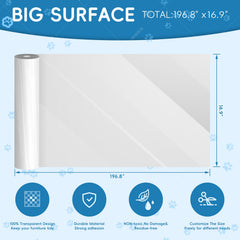 Baoant versatile protection on sofa, bed, and table for scratch-free living.