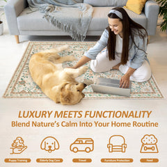 Baodan 36x48 pad doubles as car seat protector