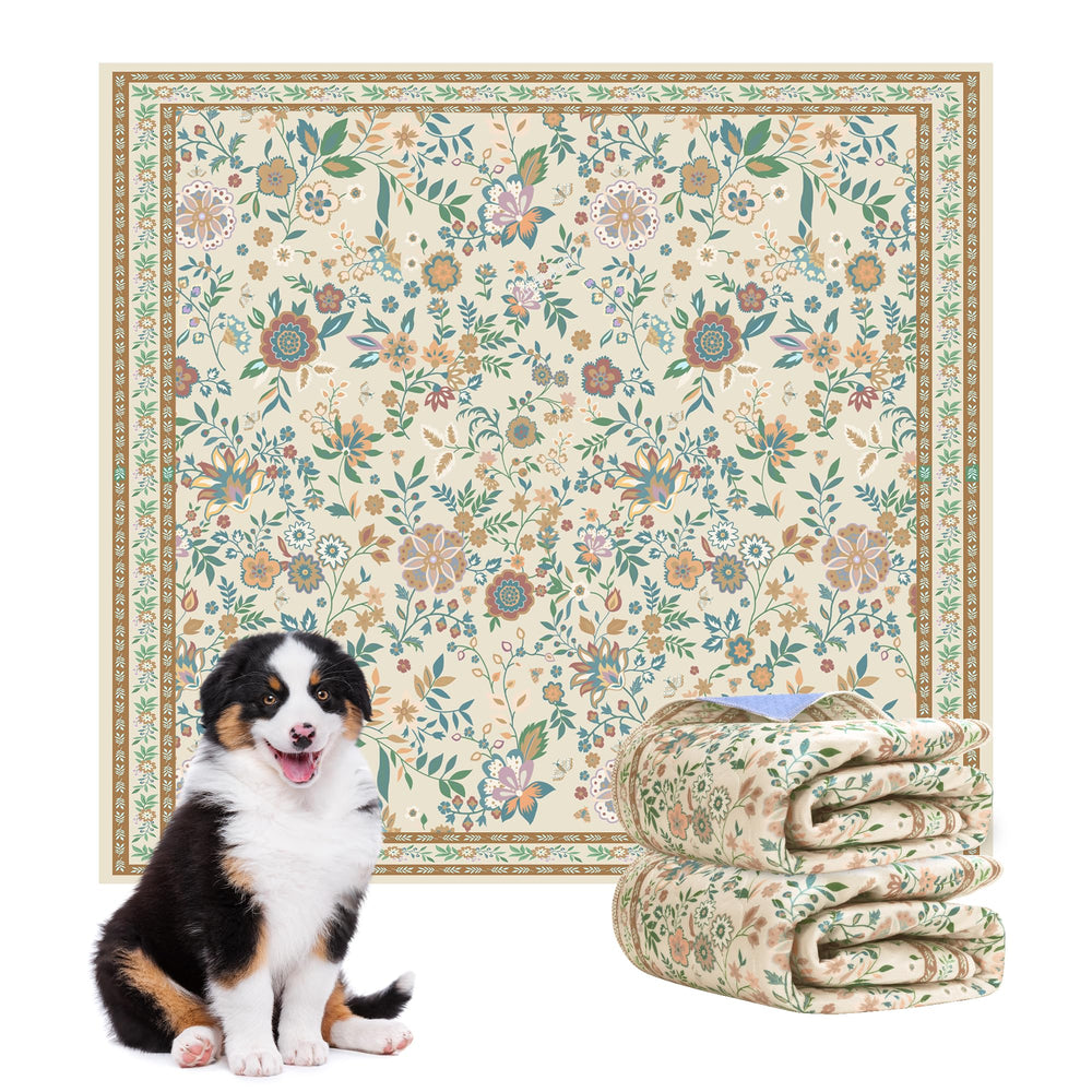 Baodan washable pad with flowers design for large-area training and protection