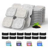 Baofum cat fountain filters 12-pack for clean, pet-safe drinking water
