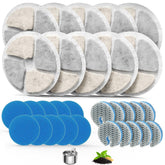 Baofum stainless steel cat water fountain filters pack for clean water.