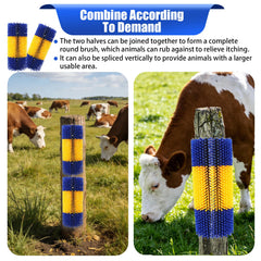 BAOXIALIKEMAO goat scratching-post alternative supports natural grooming.
